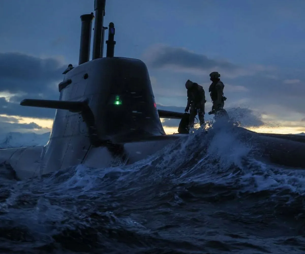 Comandos británicos en submarino alemán