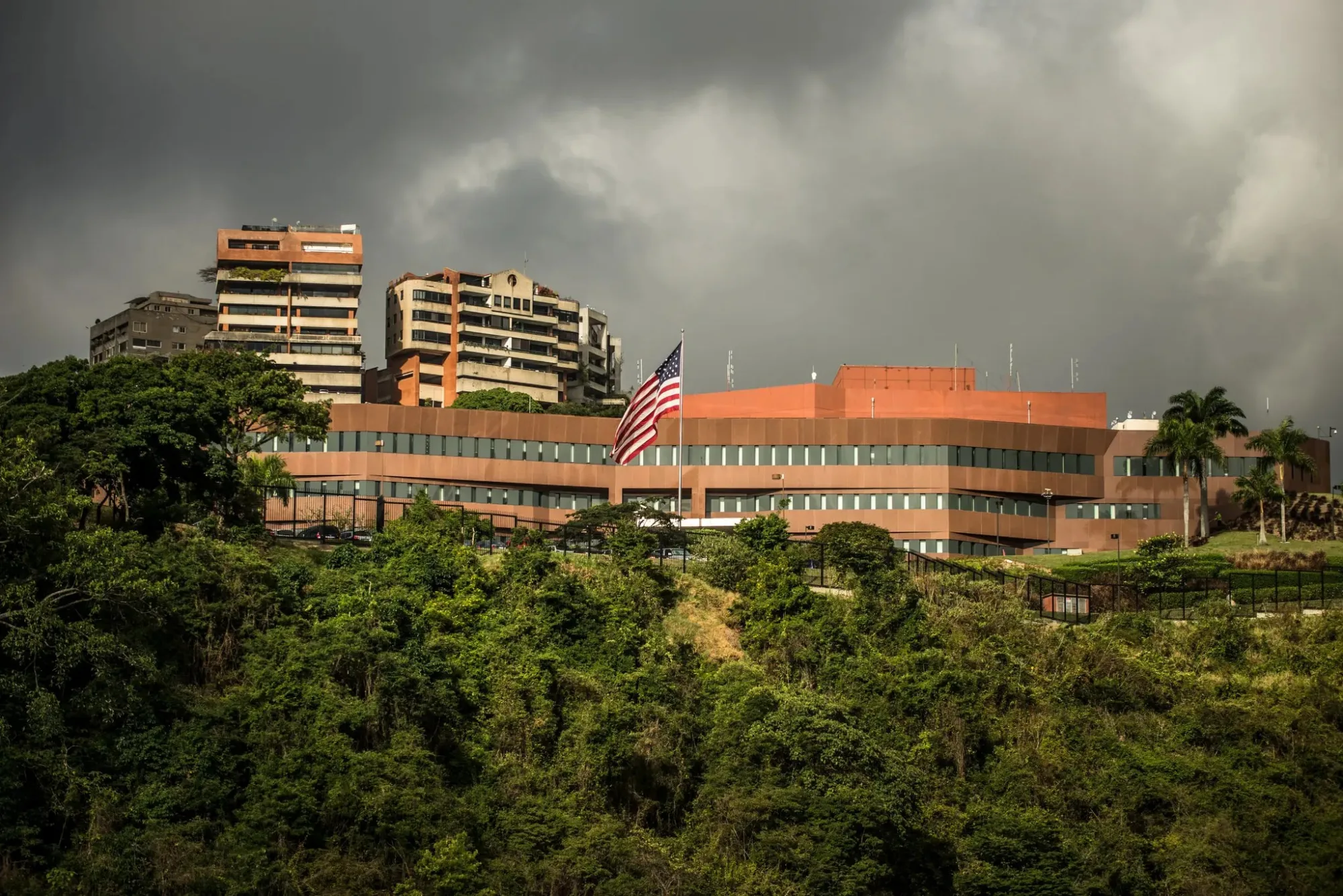 La embajada de EE.UU. en Caracas