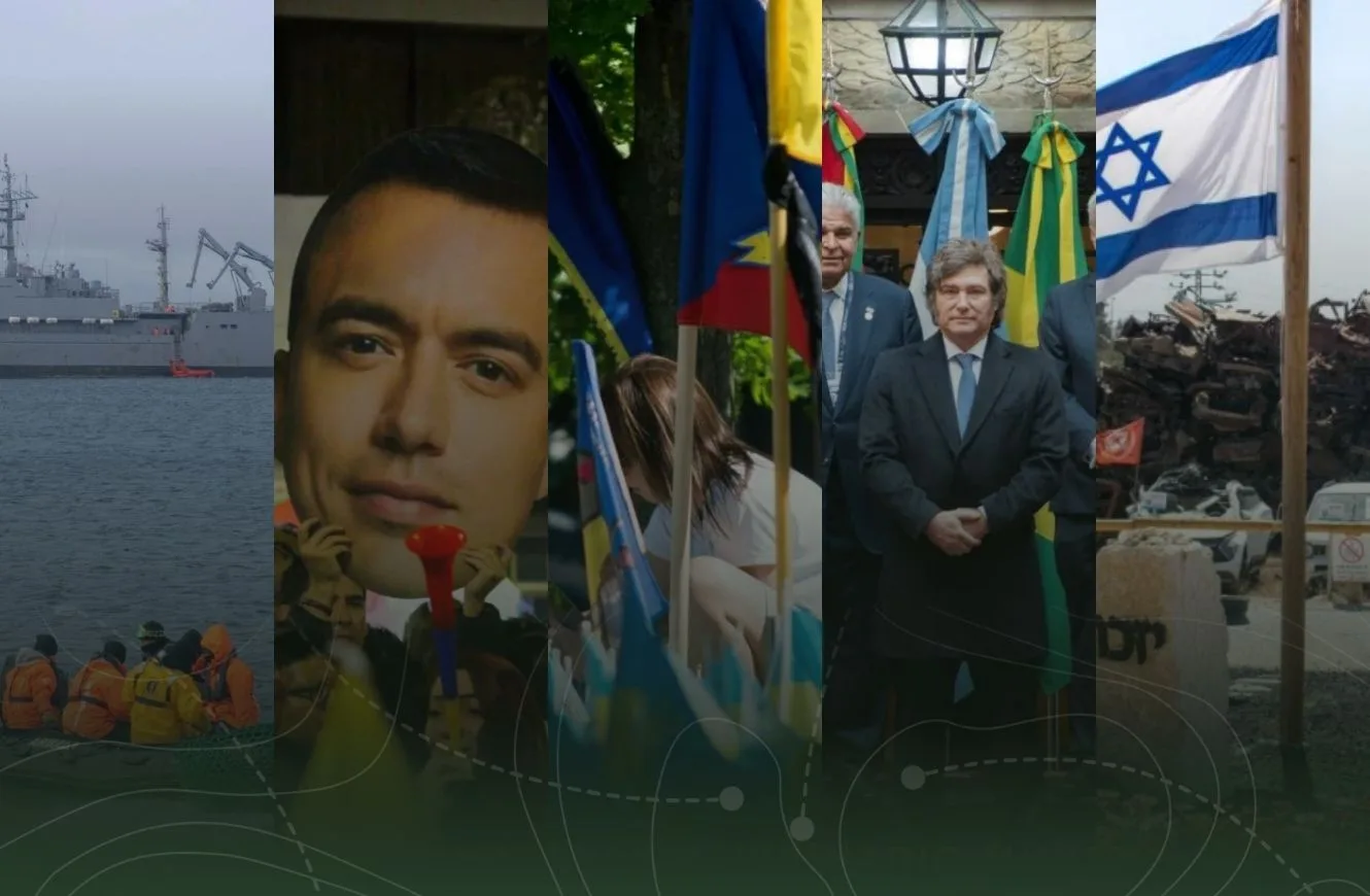 Imagenes de coberturas de Escenario Mundial en estos 5 años. Crédito: Escenario Mundial.