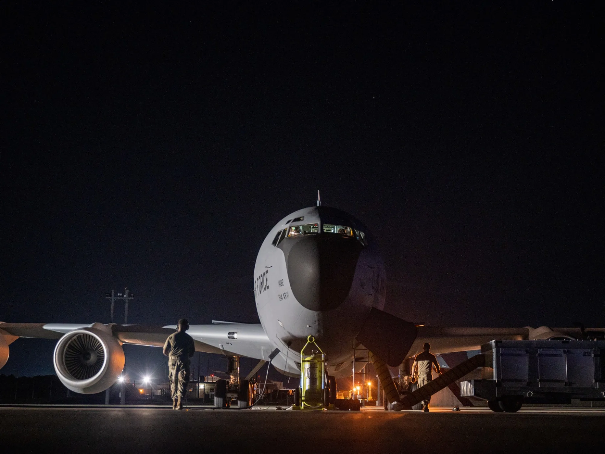Publicación de la U.S. Air Force sobre el despliegue temporal de aviones KC-135 Stratotanker de la 914th Air Refueling Wing en Kadena Air Base, donde brindaron apoyo de reabastecimiento aéreo a Pacific Air Forces./ Créditos: usairforce