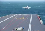 El Grupo Operativo de Portaaviones 18 realiza su primer ejercicio real en el mar el 18 de noviembre de 2025. Créditos: Armada de China.