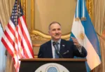 Peter Lamelas, embajador de Estados Unido. Créditos: Cuenta X del embajador.