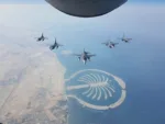 F-16 turcos participando del ejercicio Indus Shield-2024, organizado por Pakistán en la base aérea Mushaf/Sargodha/ Créditos: Ministerio de Defensa Nacional de la República de Turquía.
