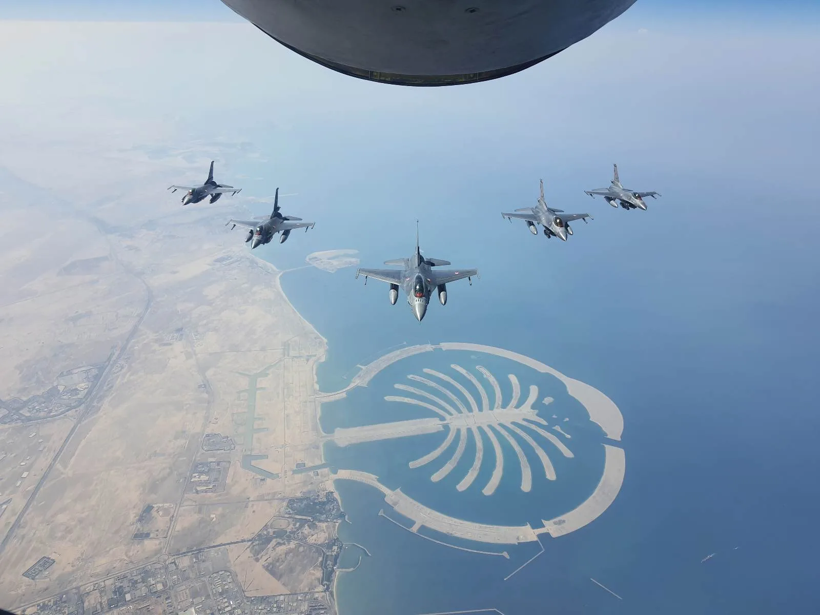 F-16 turcos participando del ejercicio Indus Shield-2024, organizado por Pakistán en la base aérea Mushaf/Sargodha/ Créditos: Ministerio de Defensa Nacional de la República de Turquía.