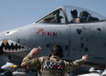 Los aviones de ataque A-10 Thunderbolt II de la Fuerza Aérea de Estados Unidos se han utilizado para atacar buques de la armada iraní durante la Operación Furia Épica. Créditos: U.S. Central Command.