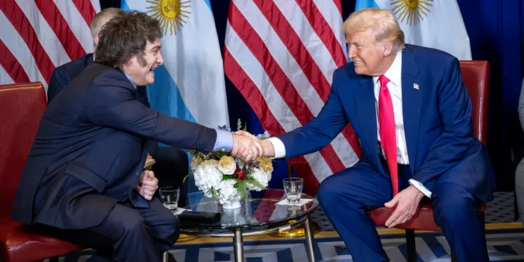 Javier Milei y Donald Trump
