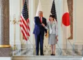 El presidente Donald Trump participa en una reunión bilateral con la primera ministra japonesa, Sanae Takaichi. Créditos: The White House Gallery