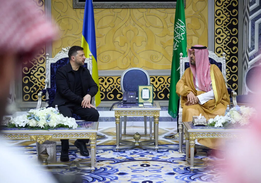 Zelenski en Arabia Saudita