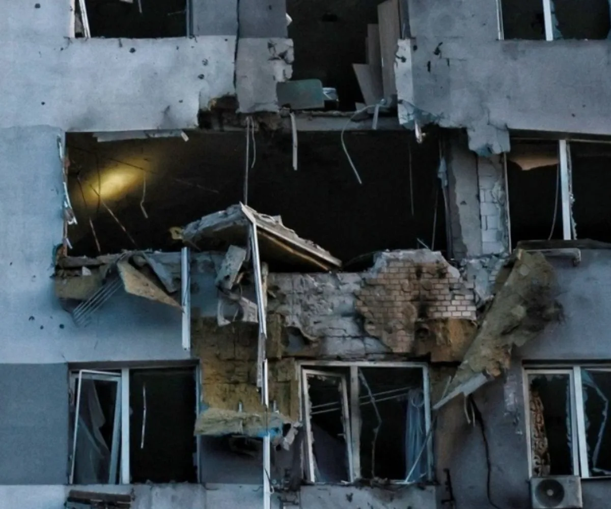 Bombardeo en Odesa