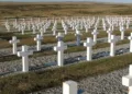 Imagen del Cementerio de Darwin-Islas Malvinas. Créditos/Archivo