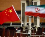 Banderas de China e Irán
