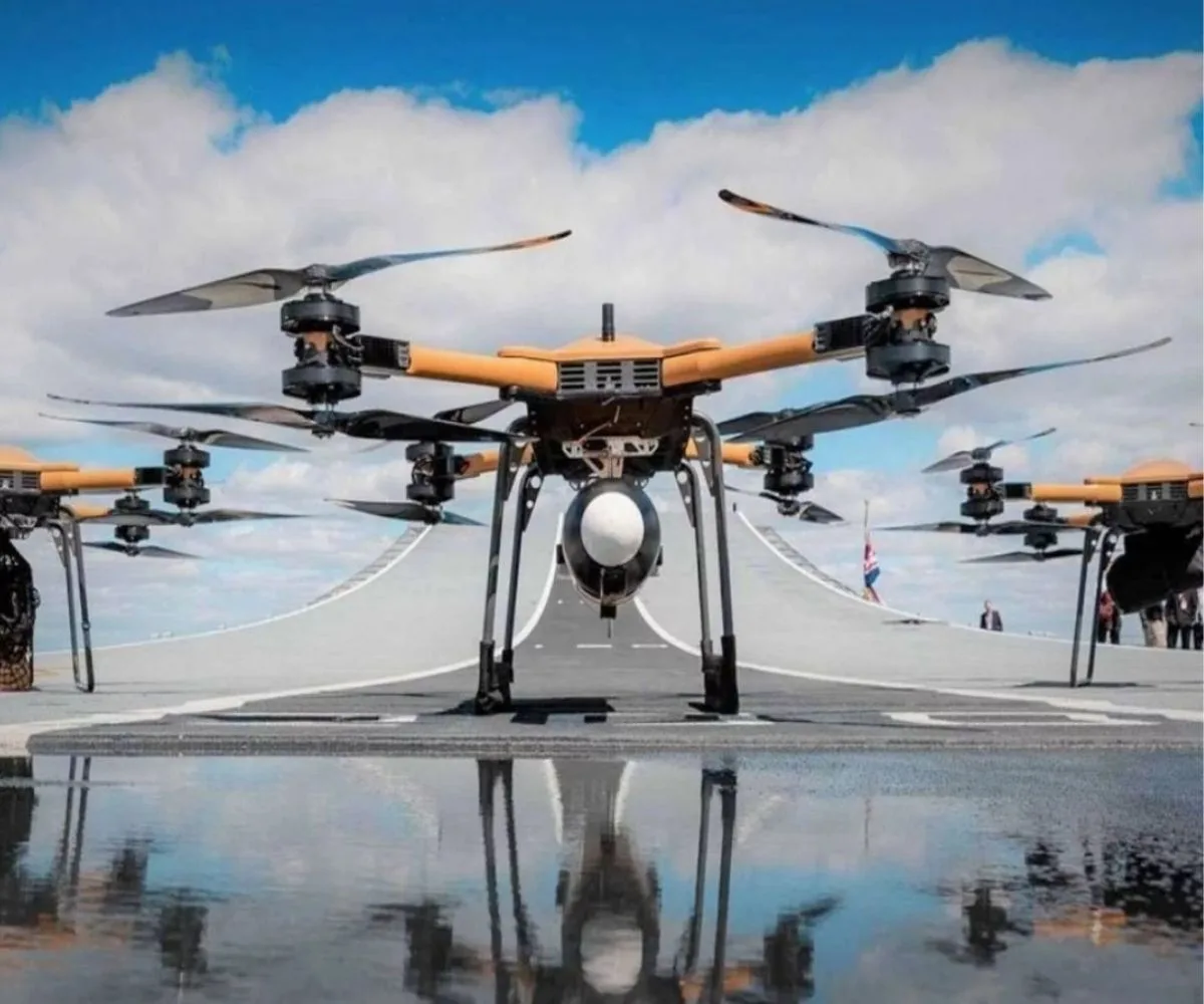 Dron logístico Malloy T150 heavy-lift