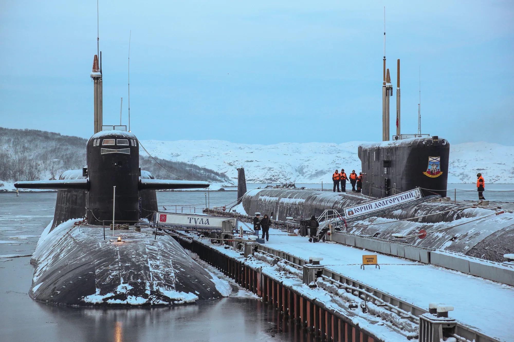 Imagen de submarinos rusos publicada por Revista Ejércitos el 20 de junio de 2020. Créditos: Cuenta X Revista Ejércitos.