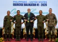 Presentación de los ejercicios anuales Balikatan en Filipinas. Creditos-EFE