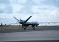 El post oficial de la Fuerza Aérea de EE.UU. del 28 de julio de 2022 anuncia la primera participación del dron MQ-9A Reaper en el ejercicio SINKEX de RIMPAC, el mayor ejercicio marítimo internacional liderado por la Marina de EE.UU. Créditos: Fuerza Aérea de los EE.UU.