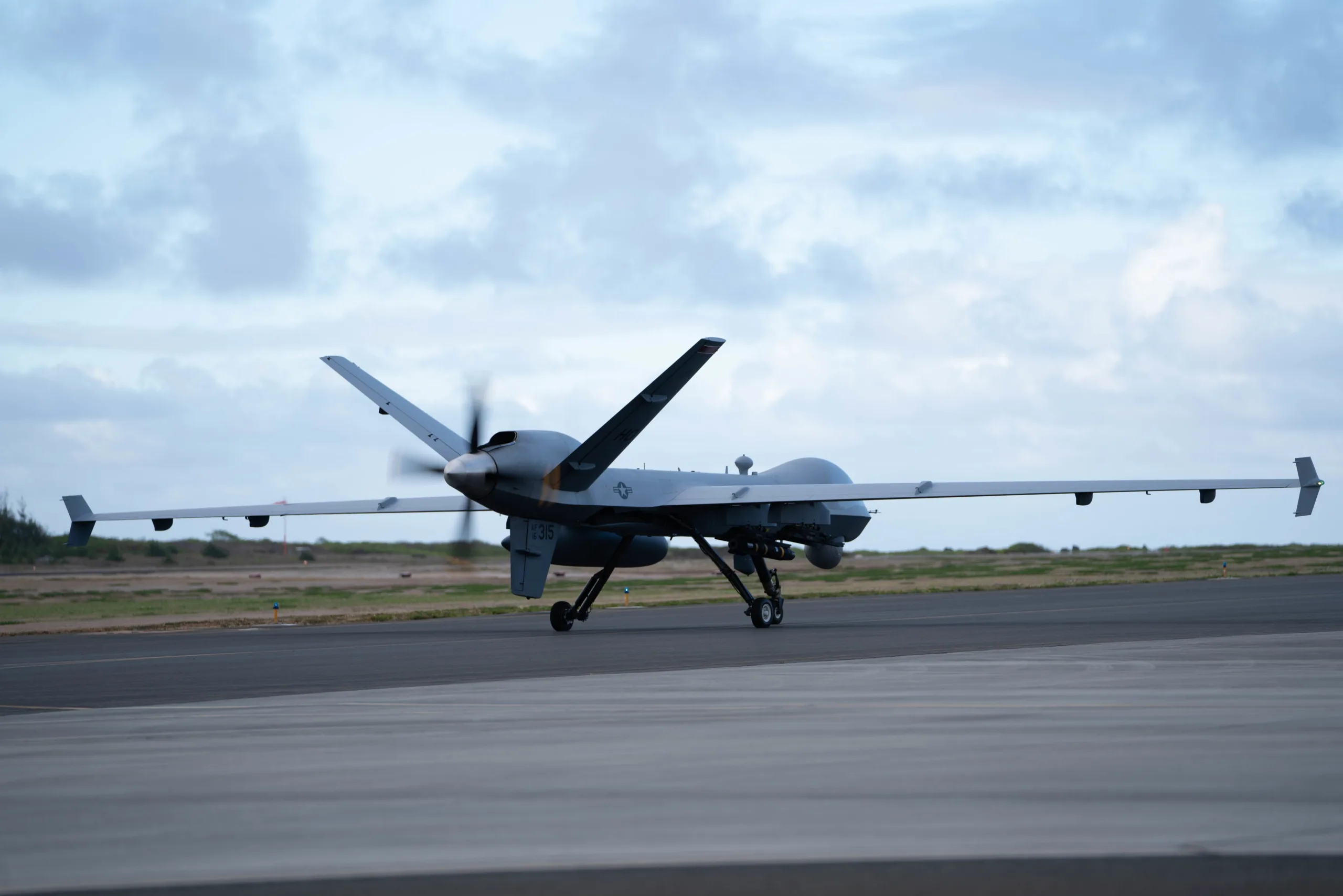 El post oficial de la Fuerza Aérea de EE.UU. del 28 de julio de 2022 anuncia la primera participación del dron MQ-9A Reaper en el ejercicio SINKEX de RIMPAC, el mayor ejercicio marítimo internacional liderado por la Marina de EE.UU. Créditos: Fuerza Aérea de los EE.UU.