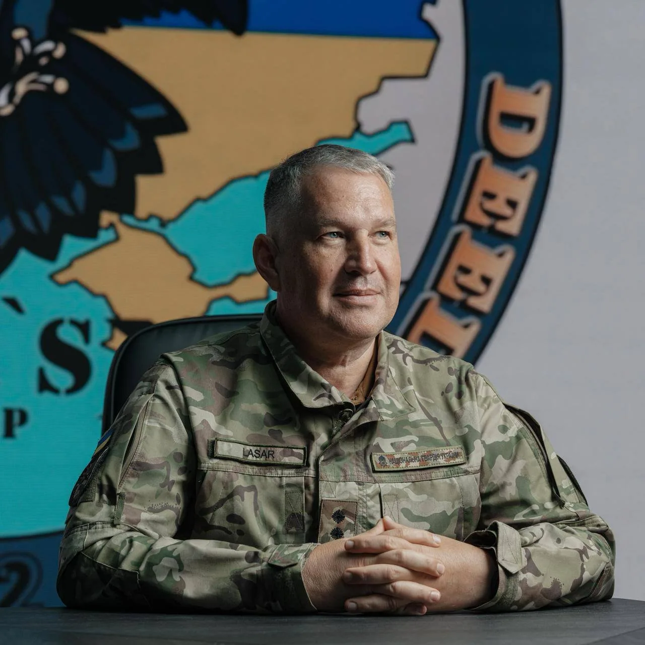 Nombramiento de Pavlo Yelizarov (alias "Lasar"), excomandante de la unidad Láser’s Group, como nuevo vicecomandante de la Fuerza Aérea ucraniana por decisión de Zelensky el 19 de enero de 2026. Créditos: Fuerza Aérea ucraniana.