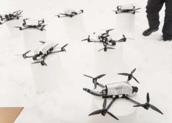 Pruebas recientes con la empresa británica OCCAM a través de "Test in Ukraine" llevaron el hardware a sus límites, pero la solución de autonomía con IA mostró un gran potencial. Créditos: División de tecnología de defensa del Gobierno ucraniano.
