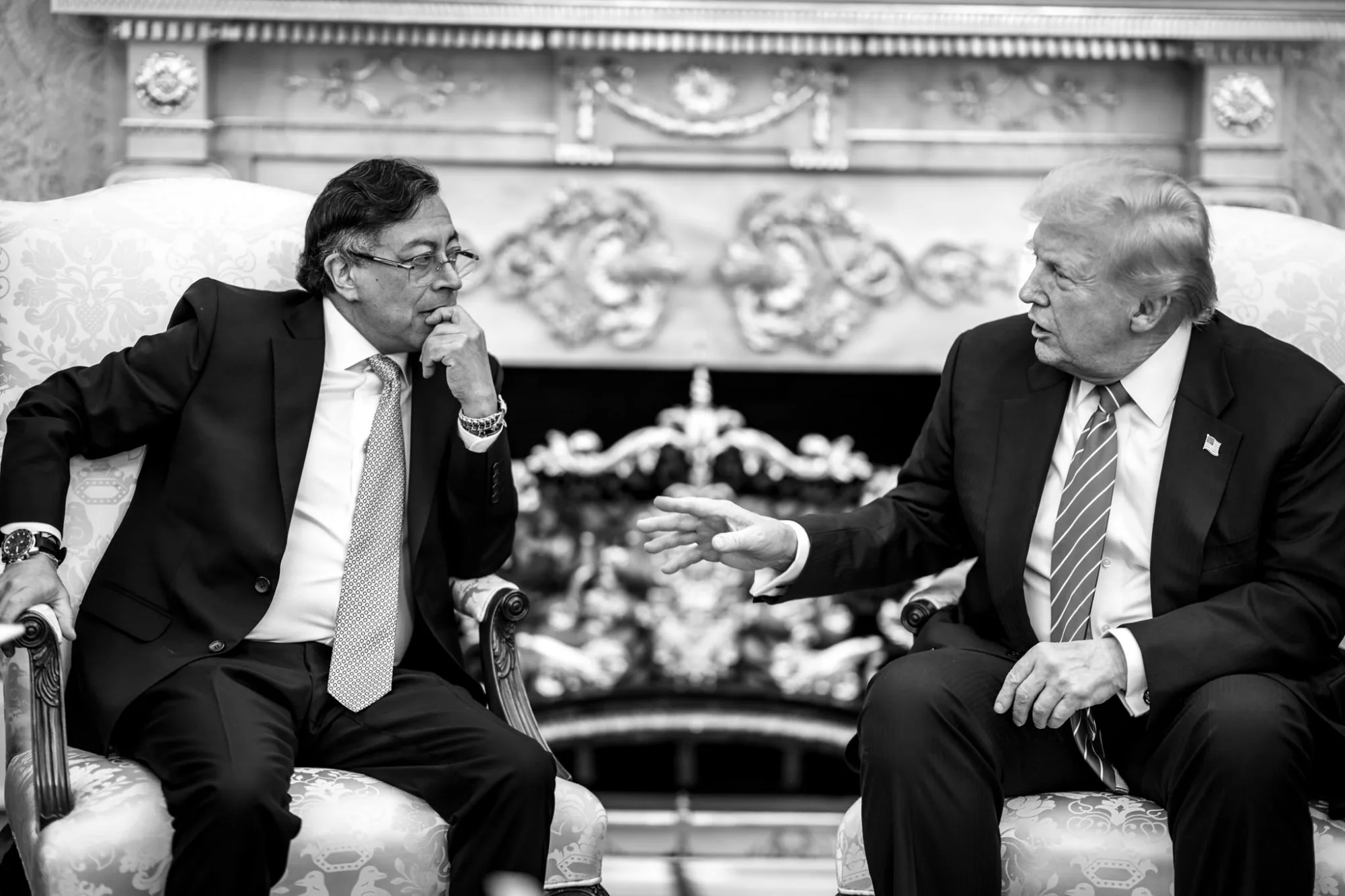 El post de la Casa Blanca anuncia la reunión entre el presidente Donald Trump y el presidente colombiano Gustavo Petro en la Casa Blanca el 3 de febrero de 2026. Créditos: Casa Blanca.