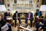 El post de la Casa Blanca anuncia la reunión entre el presidente Donald Trump y el presidente colombiano Gustavo Petro en la Casa Blanca el 3 de febrero de 2026. Créditos: Casa Blanca.