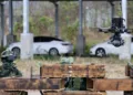 Entrenamiento de drones FPV en escenarios de batalla urbana realizado por el Batallón de Drones del 58º Comando de Artillería del Ejército de Taiwán el 10 de marzo de 2026. Créditos: Seguir Haz clic para Seguir TaiwanMonitor Taiwan Security Monitor.