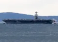 El USS Gerald R. Ford regresa al Mar Rojo en medio de un despliegue sin precedentes de EE.UU. en la región. Créditos: The Cradle.