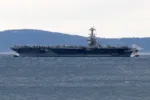 El USS Gerald R. Ford regresa al Mar Rojo en medio de un despliegue sin precedentes de EE.UU. en la región. Créditos: The Cradle.