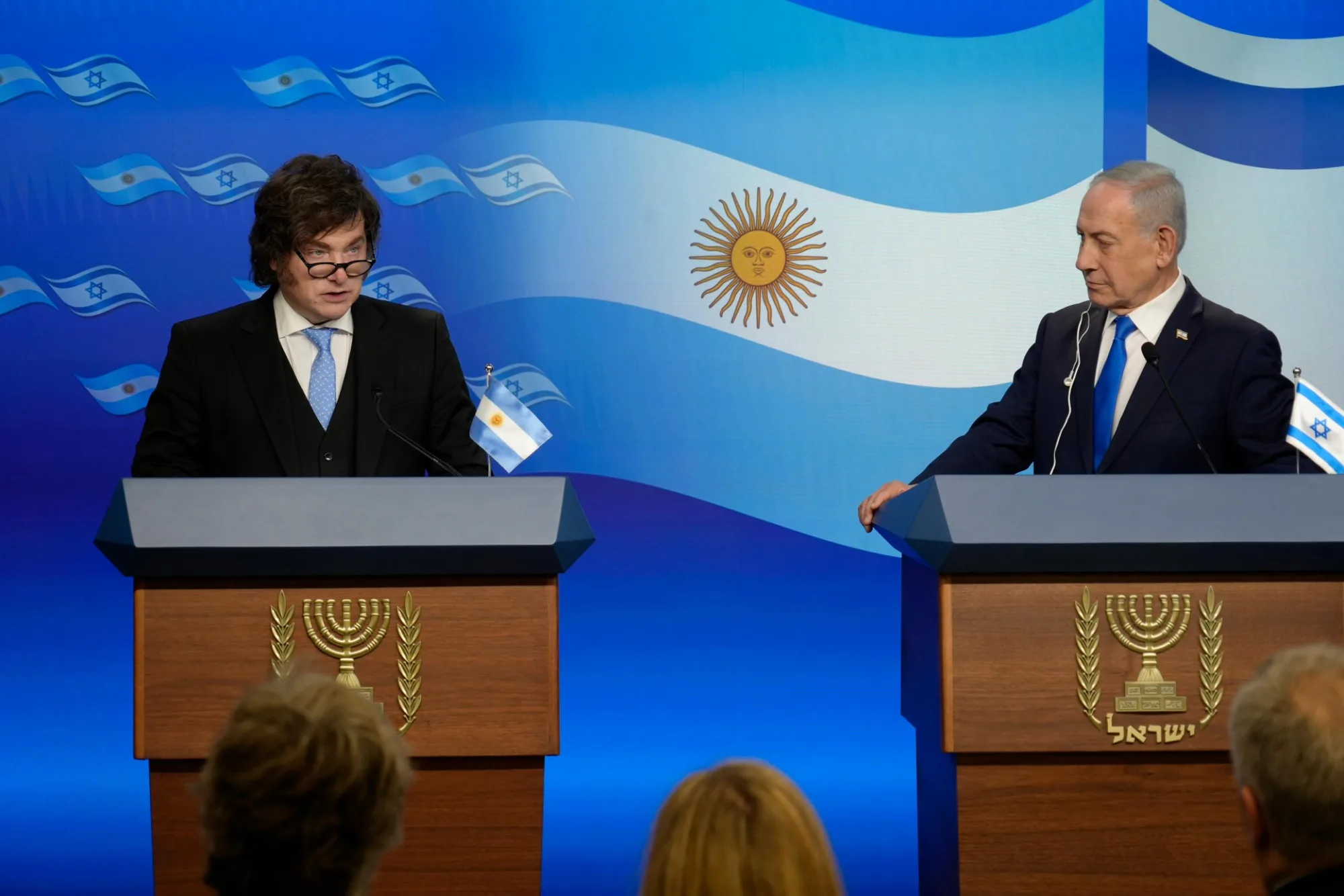 Durante su visita de Estado a Israel el 19 de abril de 2026, Milei y Netanyahu anunciaron los "Acuerdos Isaac" para reforzar lazos bilaterales basados en tradiciones judeocristianas y cooperación estratégica. Créditos: Javier Milei.