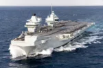 El portaaviones HMS Prince of Wales. Crédito: Real Armada Británica