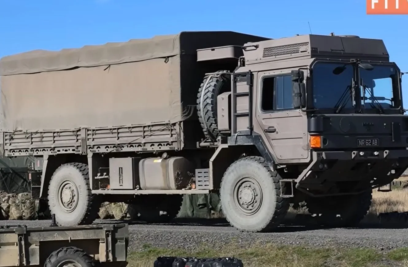 Imágenes de los ejercicios militares en las Islas Malvinas. Crédito: Islas Malvinas Television (FITV)