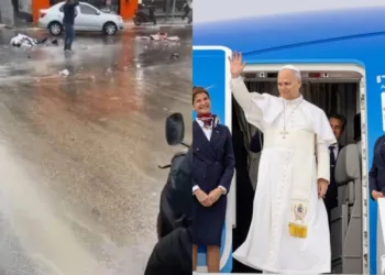 el supuesto atentado terrorista se da en el marco del arribo del Papa León a Argelia. Crédito: redes sociales