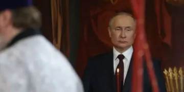 Putin celebra la Pascua Ortodoxa