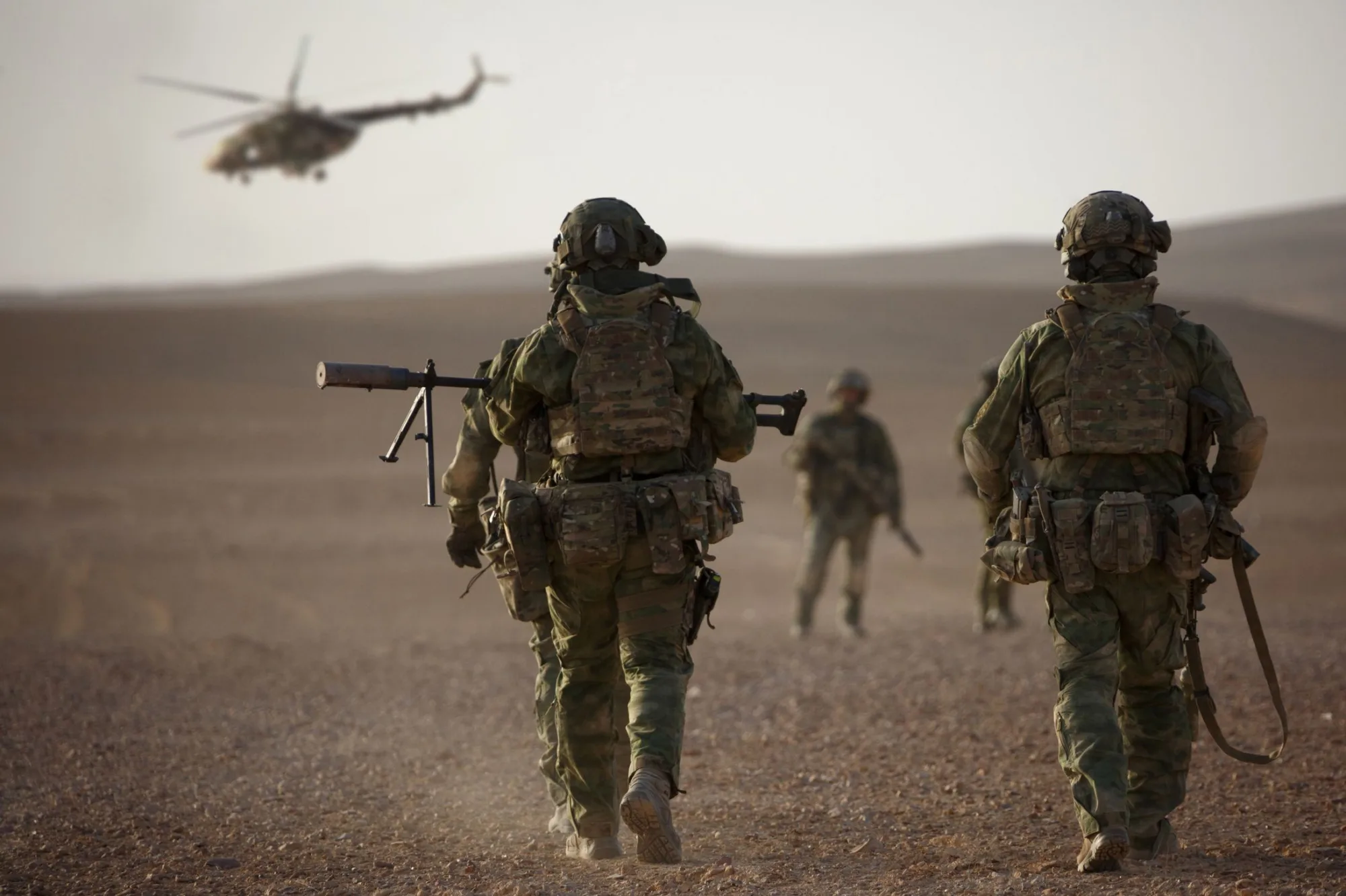 Africa Corps rusos en Mali. crédito: archivo