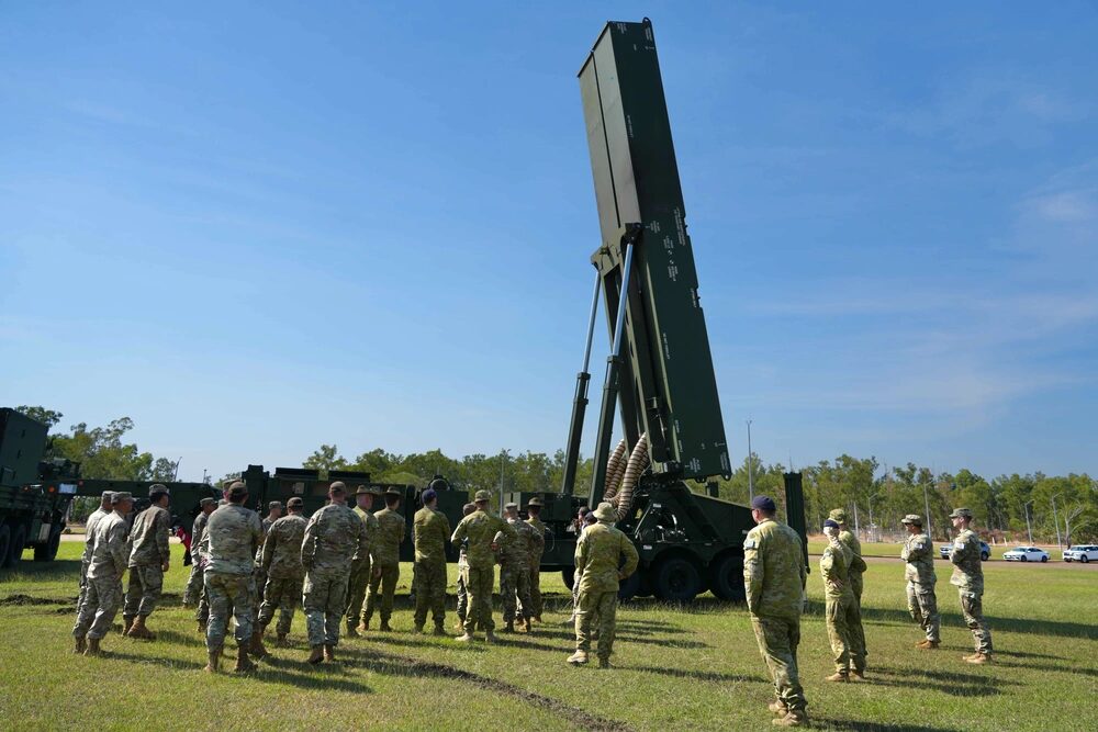 El Ejército de EE. UU. exhibe un arma hipersónica de largo alcance durante el ejercicio TS25 en Australia. Créditos: DVIDS.