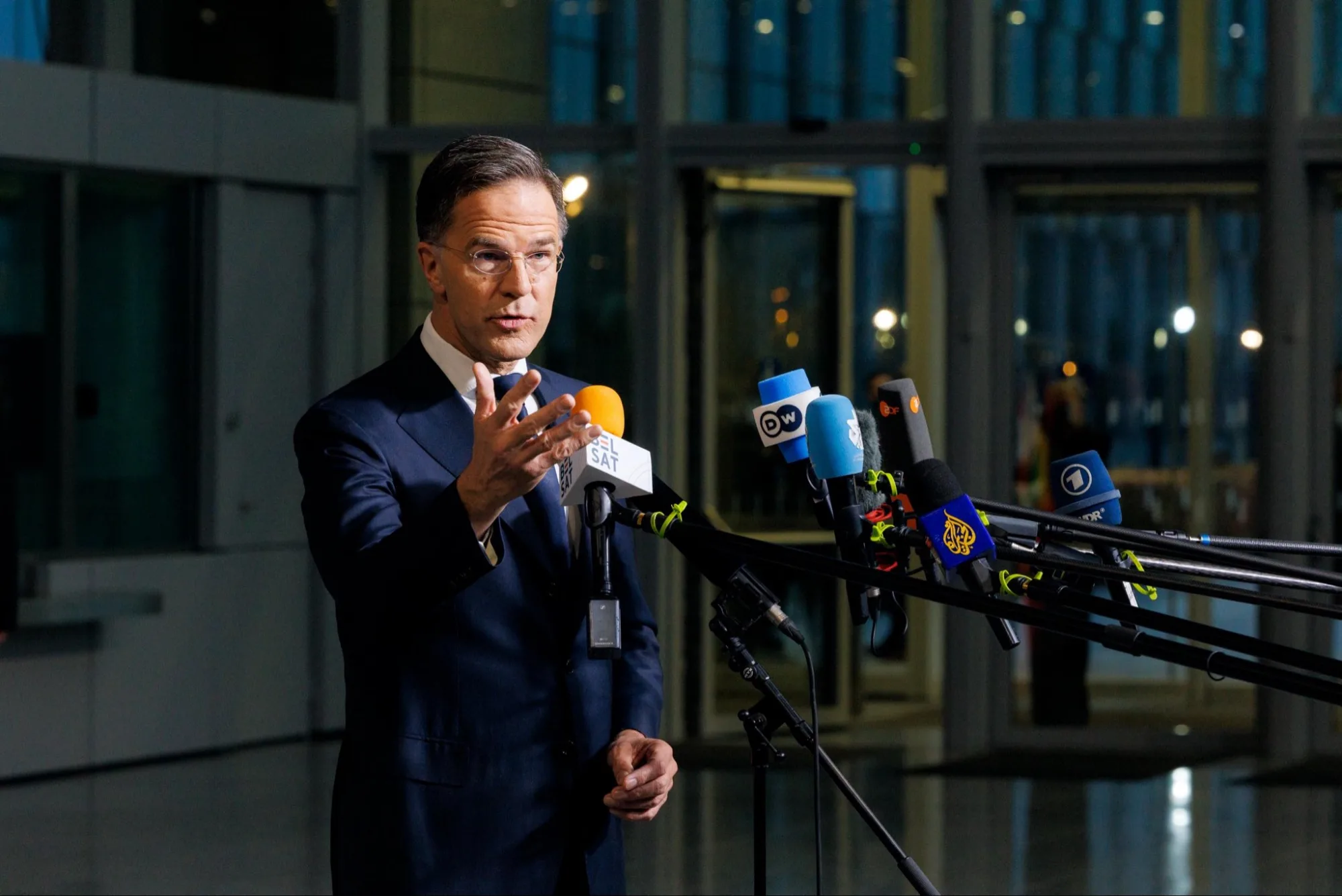 Mark Rutte
en la Cumbre de la OTAN en La Haya 2025. Créditos: NATO Secretary General.