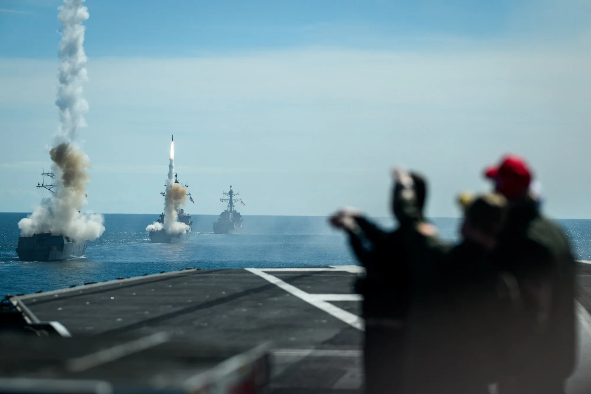 Celebración del 250.º aniversario de la Armada estadounidense. Créditos: Galería de la Casa Blanca.