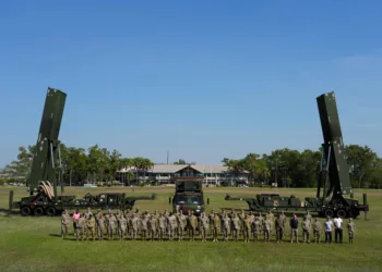 El Ejército de EE. UU. exhibe un arma hipersónica de largo alcance durante el ejercicio TS25 en Australia. Créditos: DVIDS.