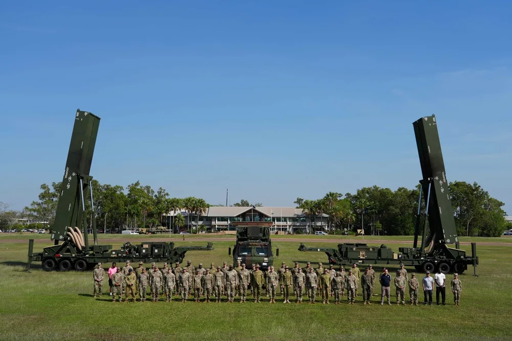 El Ejército de EE. UU. exhibe un arma hipersónica de largo alcance durante el ejercicio TS25 en Australia. Créditos: DVIDS.