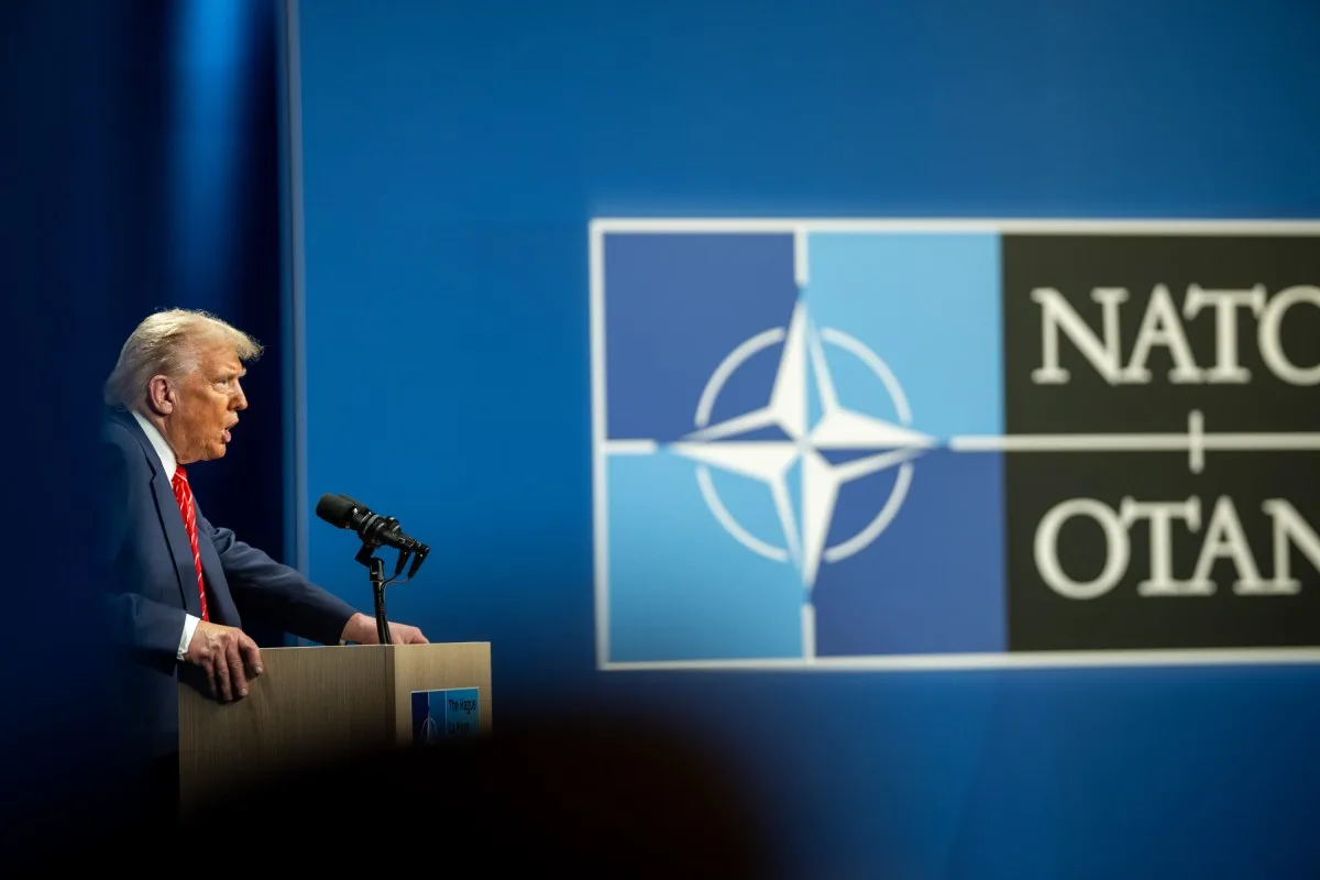 El presidente Trump asiste a la Cumbre de la OTAN de 2025. Créditos: The White House, Washington, Gallery.