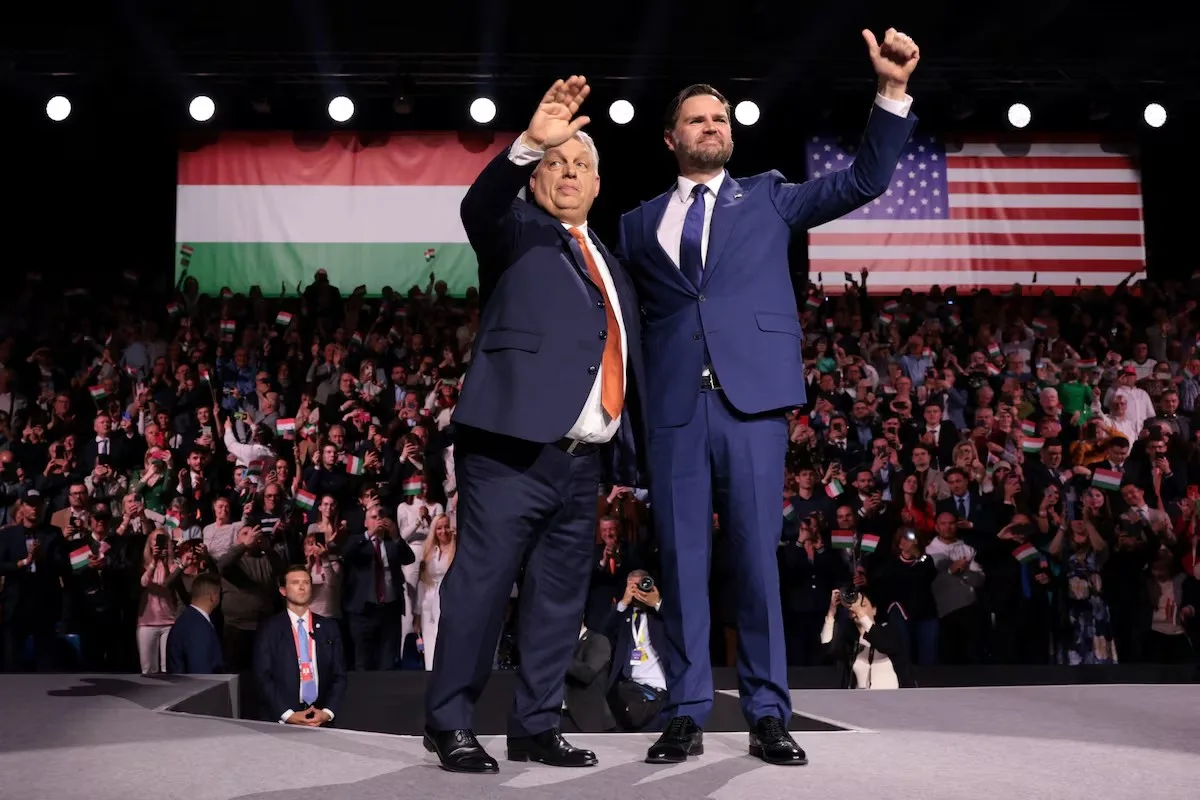 JD Vance y Viktor Orbán