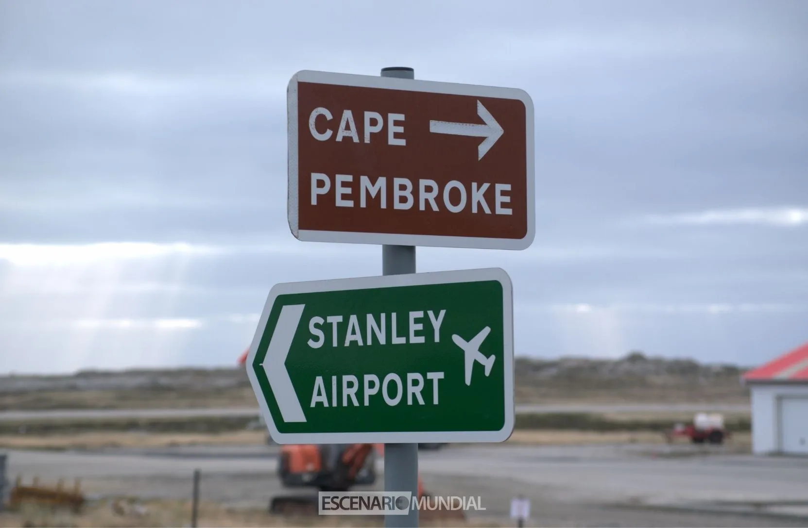 aeropuerto Argentino Islas Malvinas. Crédito: Alejo Sanchez Piccat / Escenario Mundial