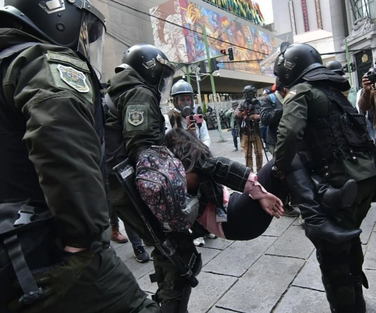 Protestas en Bolivia