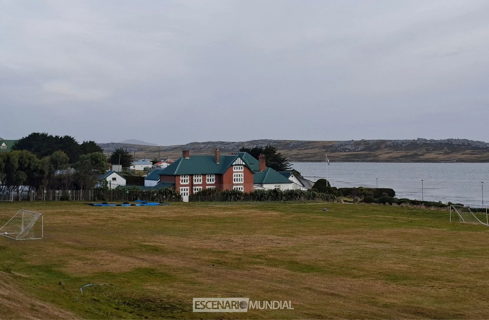 Casa del Gobernador, Islas Malvinas. Crédito: Alejo Sanchez Piccat / Escenario Mundial