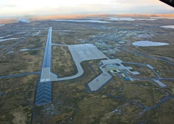 RAF Mount Pleasant, base aérea de la Royal Air Force. Créditos: