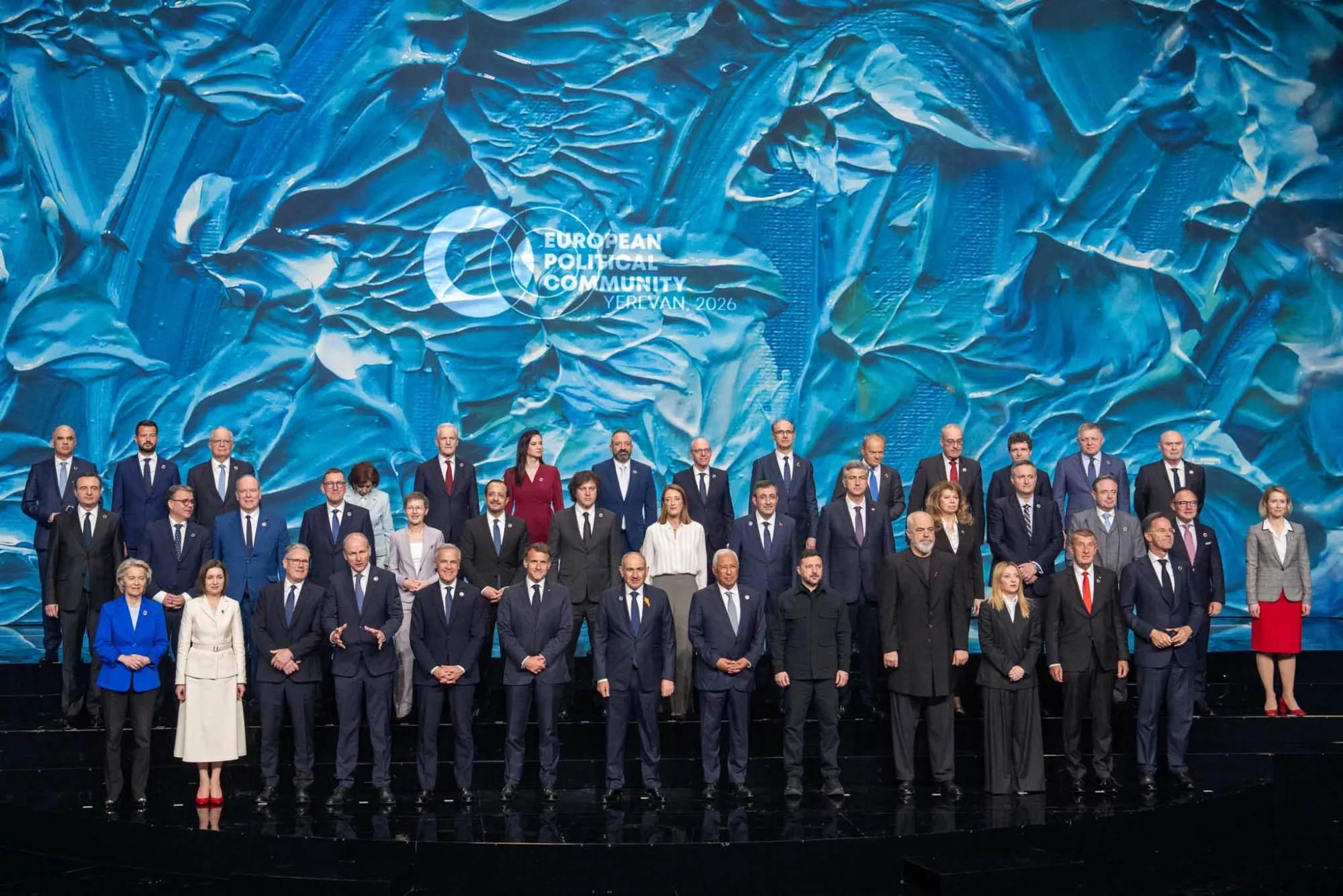 Cumbre de la Comunidad Política Europea celebrada en Ereván (Armenia) en mayo de 2026. Créditos: Emmanuel Macron.