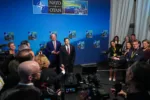 El Secretario de Estado Marco Rubio tras reuniones de la OTAN en Helsingborg (21-22 mayo 2026), enfatizando que aliados más fuertes fortalecen la alianza.Créditos: Secretario de Estado Marco Rubio.