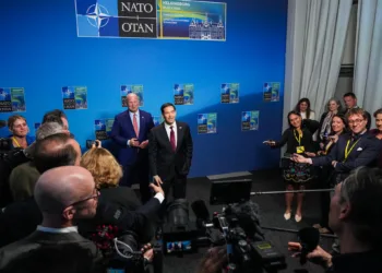 El Secretario de Estado Marco Rubio tras reuniones de la OTAN en Helsingborg (21-22 mayo 2026), enfatizando que aliados más fuertes fortalecen la alianza.Créditos: Secretario de Estado Marco Rubio.