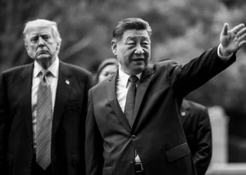 Visita del presidente Trump a Zhongnanhai en Beijing el 15 de mayo de 2026, donde Xi Jinping le realizó un recorrido privado por los jardines del complejo de liderazgo chino durante el cierre de su cumbre bilateral. Créditos: Casa Blanca.