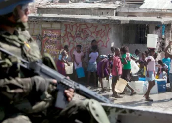 Soldado de la ONU en Haití