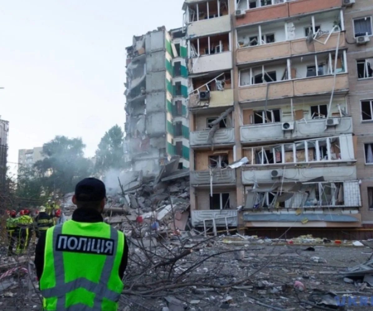 Bombardeo sobre Kiev